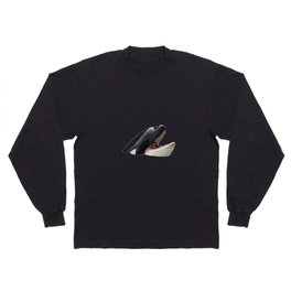 Orca Head Poking Out Of Water Long Sleeve T-shirt