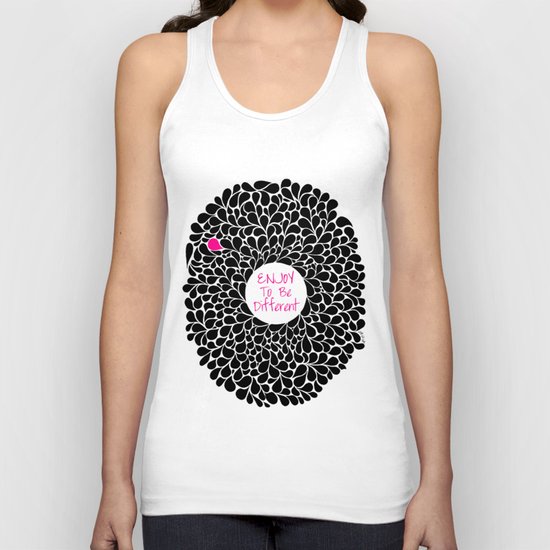Enjoy to be Different Unisex Tank Top