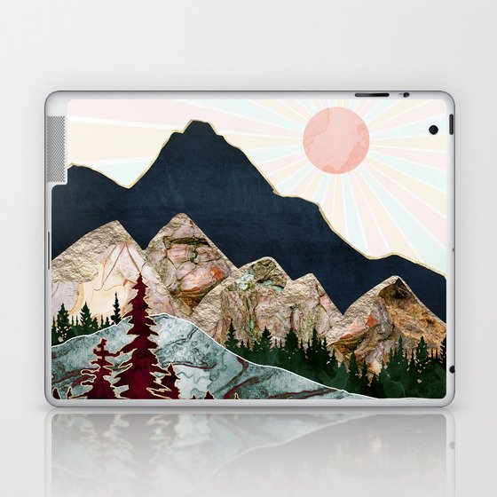 Retro Autumn Vista Laptop & iPad Skin