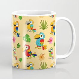Colorful Macaws Coffee Mug