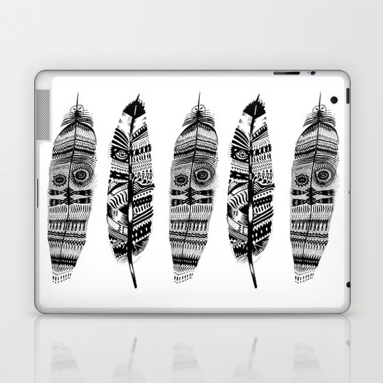 Feather time Laptop & iPad Skin