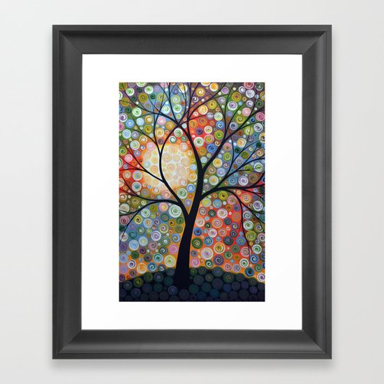 Waiting For the Moon Framed Art Print