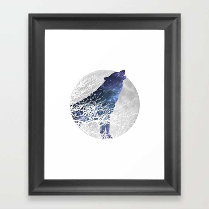 Animal Collection - Wolf Framed Art Print