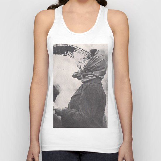 Human Water Fountain Unisex Tank Top