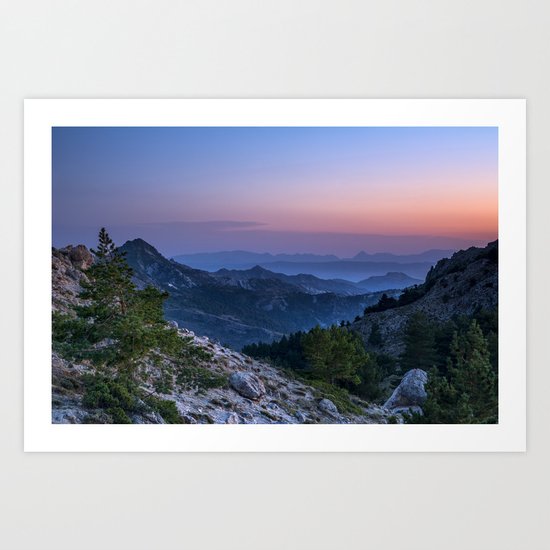 "Trevenque" Art Print