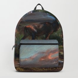 The Call of the Stag, 1890 by Rosa Bonheur Backpack