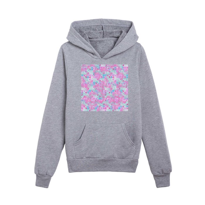 Stages of Pink Kids Pullover Hoodie