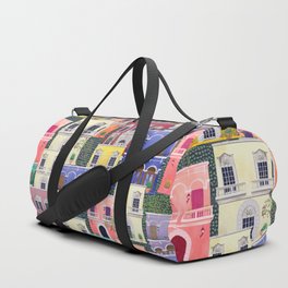 Puerto Rico architecture pattern in spring Duffle Bag