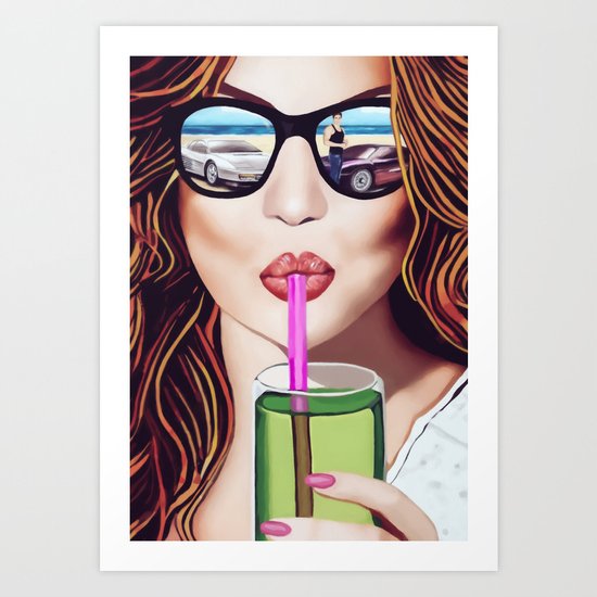 FastLane Art Print