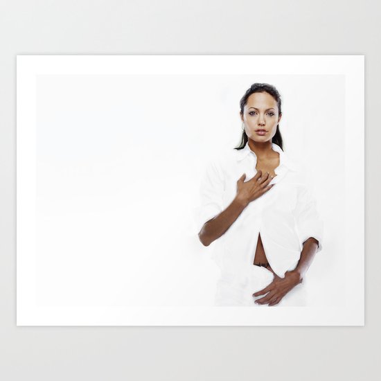 Angelina Art Print