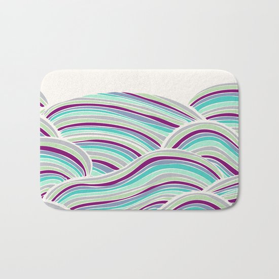 Summer Fields Bath Mat