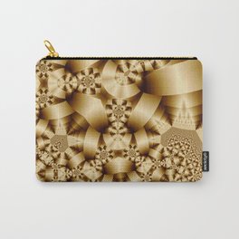 Golden shapes and patetrns in 3-D Carry-All Pouch