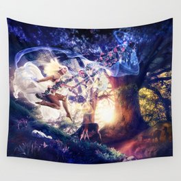 Once Upon a Sunkissed Swing Wall Tapestry