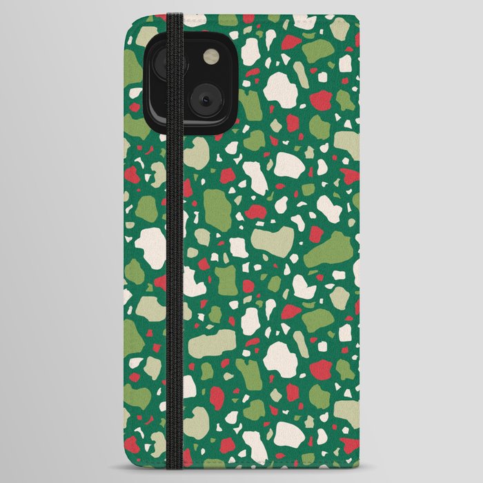 Terrazzo Ready for Christmas iPhone Wallet Case