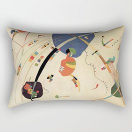 Wassily Kandinsky Towards the Blue Rectangular Pillow