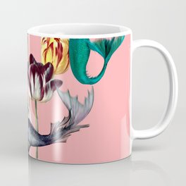 Mermaid Floral with moon Mug