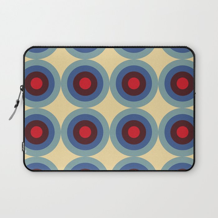Maui 16 - Colorful Classic Abstract Minimal Retro 70s Style Graphic Design Laptop Sleeve