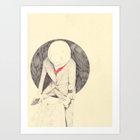 The English Manatee Art Print