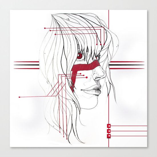 TRIBAL Canvas Print