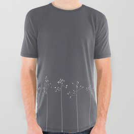 FLORA V-III-V All Over Graphic Tee