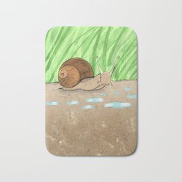 Schnecke 2 Bath Mat | Drawing, Schnecke, Digital, Illustration 