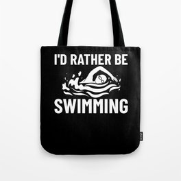 Swimming Coach Swim Pool Swimmer Lesson Tote Bag