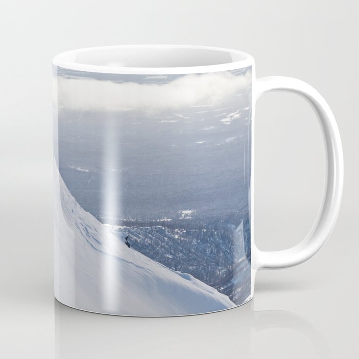Skiers at Hatcher Pass (2) Coffee Mug