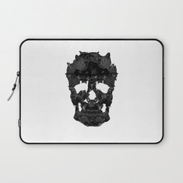 Sketchy Cat skull Laptop Sleeve