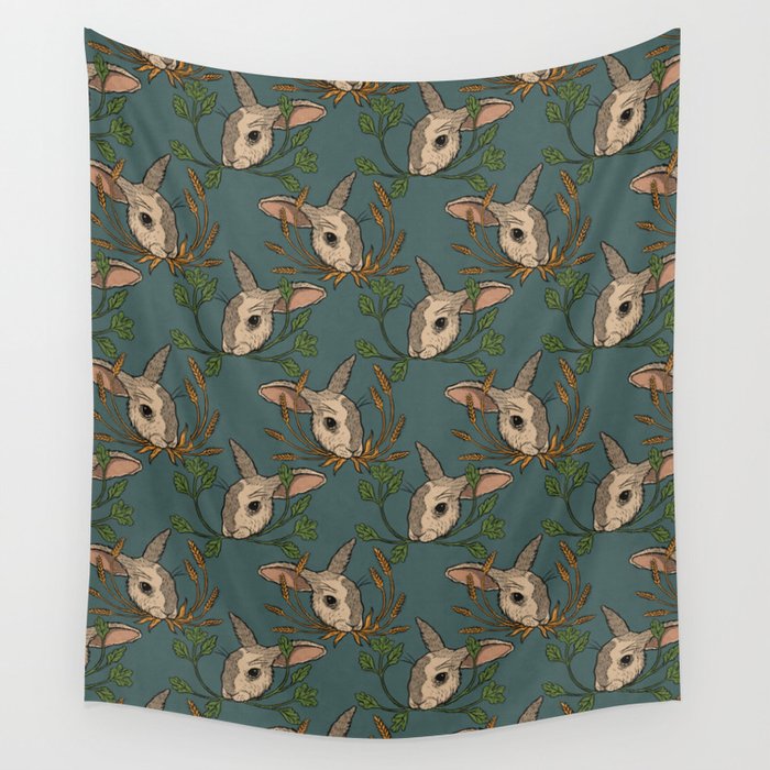 Chelsea's Rabbit Wall Tapestry