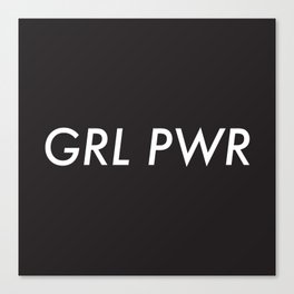 GRL PWR Canvas Print