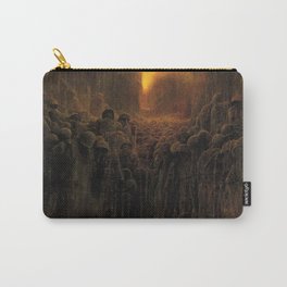 Untitled (Bodies in Hell), by Zdzisław Beksiński Carry-All Pouch