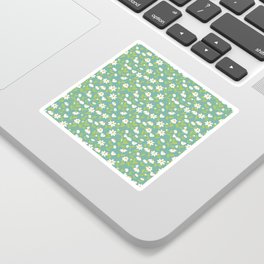 Daisies - Aqua Sticker