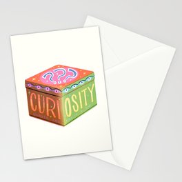Self Care Spring Retro Tin Can Curiosity Stationery Card