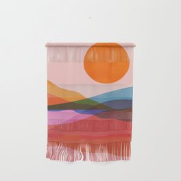 Abstraction_OCEAN_Beach_Minimalism_001 Wall Hanging
