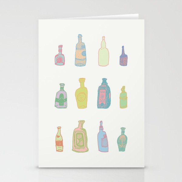 Bottles Stationery Cards