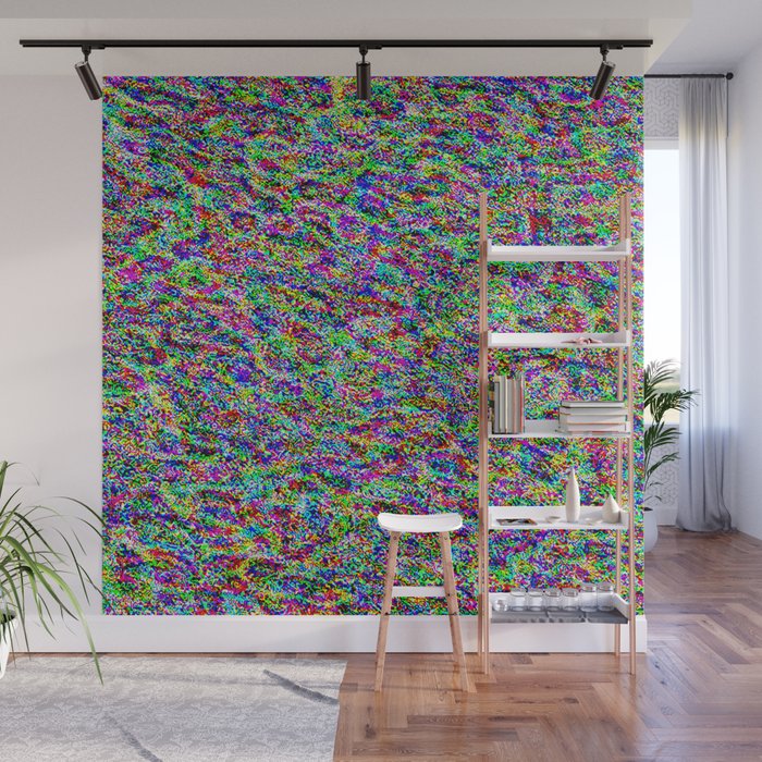 Rainbow Forest Abstract Design Wall Mural