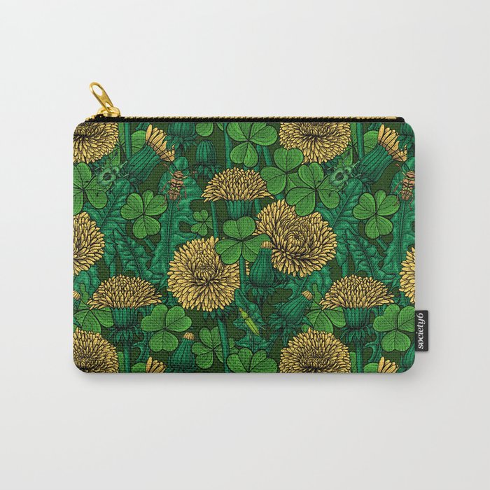 The meadow in green and yellow Carry-All Pouch