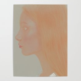 Portrait of a girl Poster