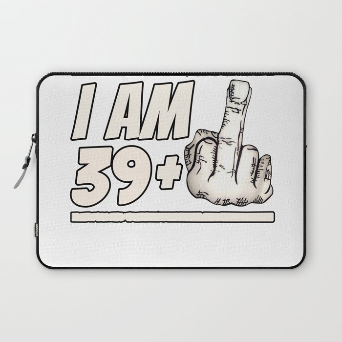 Milestone 40th Birthday Gag Bday Joke Gift Idea 391 Laptop Sleeve