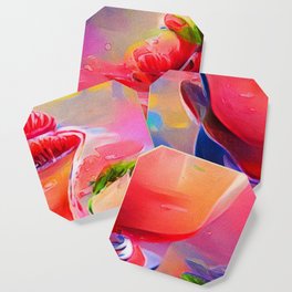 Strawberry Margarita Coaster