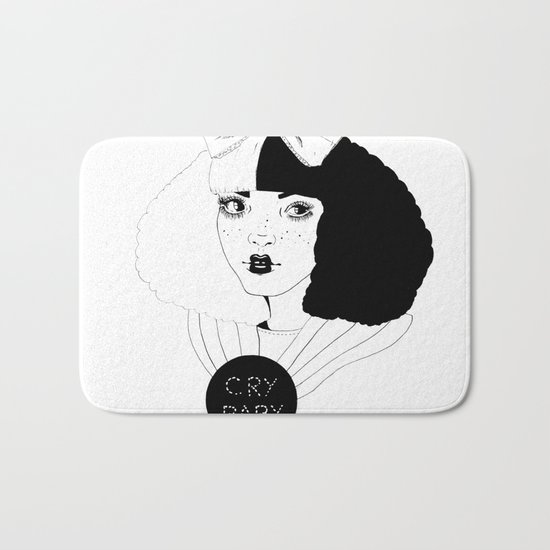 YOU CAN BE ALICE, I'LL BE THE MAD HATTER. Bath Mat