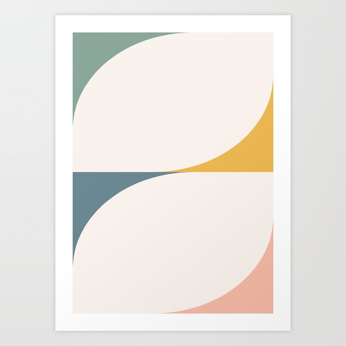 Almond Abstract X Art Print