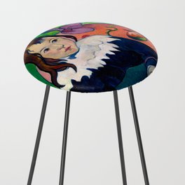 Mr. Loulou, Louis Le Ray, 1890 by Paul Gauguin Counter Stool