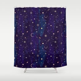 Night of a Thousand Moons Shower Curtain