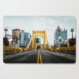 Pittsburgh Skyline Cutting Board