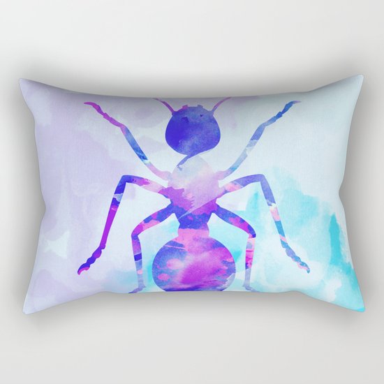 Abstract Ant Rectangular Pillow