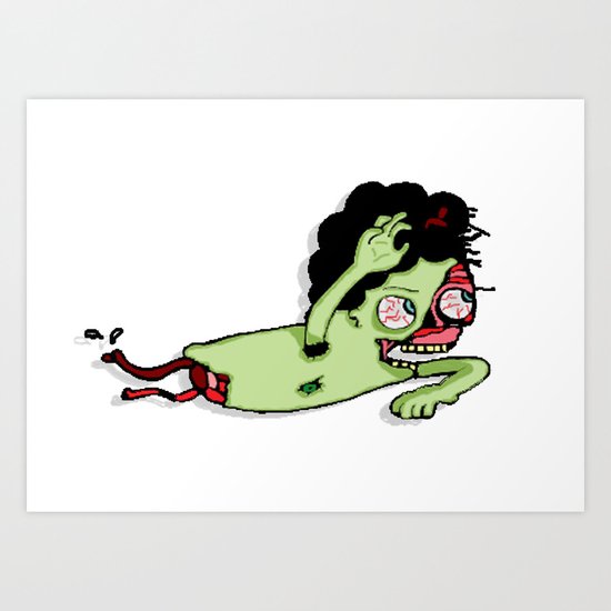 Bwains!! Art Print