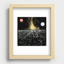Electricscape Recessed Framed Print