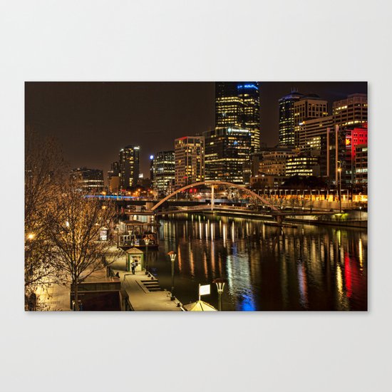 Melbourne City Canvas Print