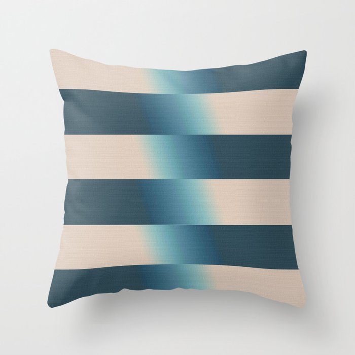Woven Gradients Contemporary Home Goods Throw Pillow By